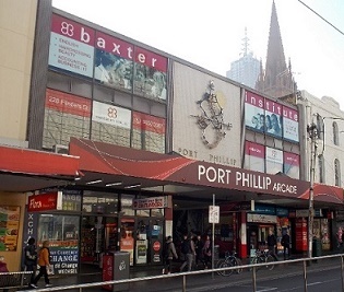 Port Phillip Arcade Flinders Street