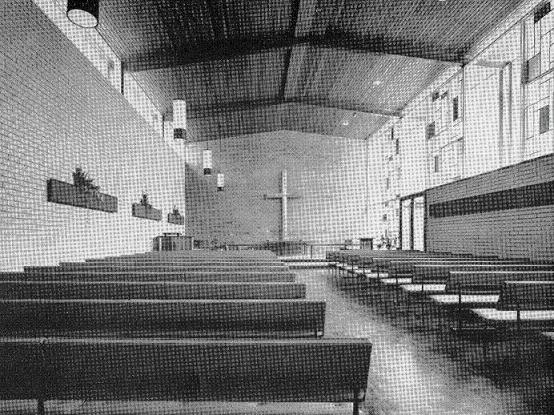 R A C Curtis interior church Earle and Bunbury