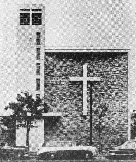 Tokyo Baptist Church as built