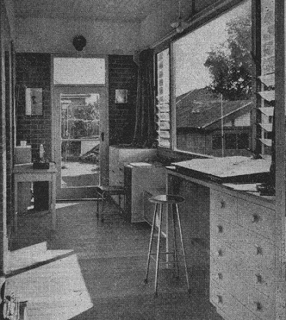 A R van Rompaey home drawing office
